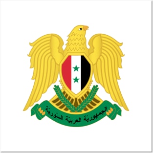 Coat of arms of Syria Posters and Art